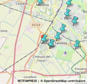 Mappa Via Bela Bartok, 44122 Ferrara FE, Italia (2.32182)
