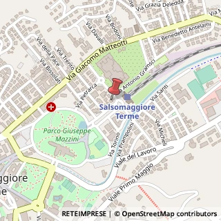 Mappa Piazzale Stazione, 4, 43039 Salsomaggiore Terme, Parma (Emilia Romagna)