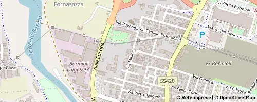 Mappa Parma