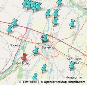 Mappa Strada del Taglio, 43126 Parma PR, Italia (10.2815)