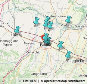 Mappa Strada del Taglio, 43126 Parma PR, Italia (10.61667)