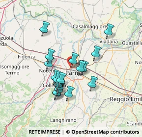 Mappa Strada del Taglio, 43126 Parma PR, Italia (11.74056)