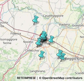 Mappa Strada del Taglio, 43126 Parma PR, Italia (6.92143)