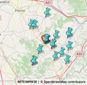 Mappa 12046 Montà CN, Italia (5.94632)