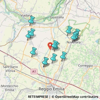 Mappa Liuzzi, 42023 Cadelbosco di Sopra RE, Italia (6.85867)