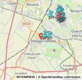 Mappa Via Wolfango Amedeo Mozart, 44124 Ferrara FE, Italia (2.31412)