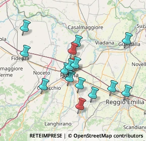 Mappa , 43122 Parma PR, Italia (13.98733)