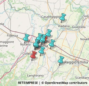 Mappa , 43122 Parma PR, Italia (9.34846)