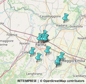 Mappa , 43122 Parma PR, Italia (10.70667)