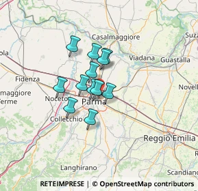 Mappa , 43122 Parma PR, Italia (8.315)