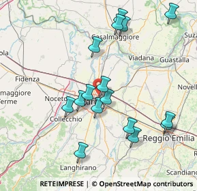 Mappa , 43122 Parma PR, Italia (15.73875)