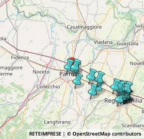 Mappa , 43122 Parma PR, Italia (18.46053)