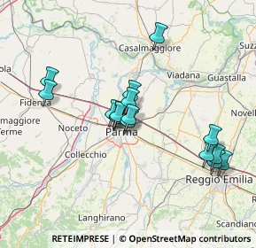 Mappa , 43122 Parma PR, Italia (12.74375)