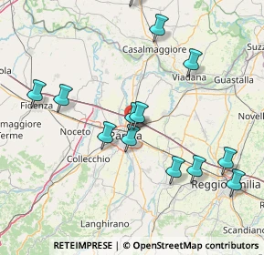 Mappa , 43122 Parma PR, Italia (16.57769)
