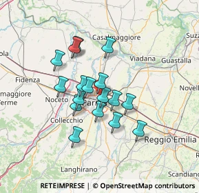 Mappa , 43122 Parma PR, Italia (10.55765)