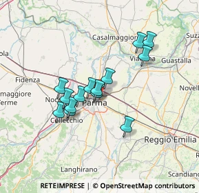 Mappa , 43122 Parma PR, Italia (11.08786)