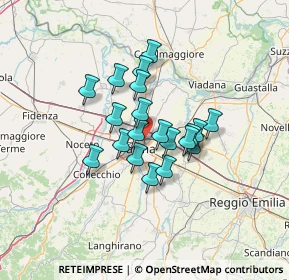 Mappa , 43122 Parma PR, Italia (9.5575)