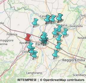Mappa , 43122 Parma PR, Italia (11.0995)