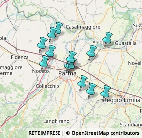 Mappa , 43122 Parma PR, Italia (11.39615)