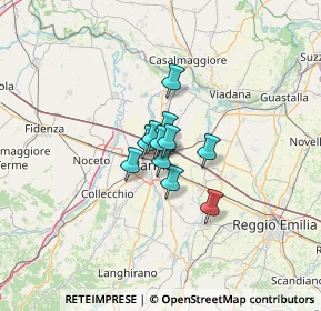 Mappa , 43122 Parma PR, Italia (6.16455)