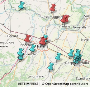 Mappa , 43122 Parma PR, Italia (18.19474)
