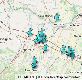 Mappa , 43122 Parma PR, Italia (14.33211)