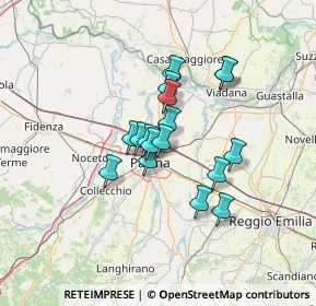 Mappa , 43122 Parma PR, Italia (9.77647)
