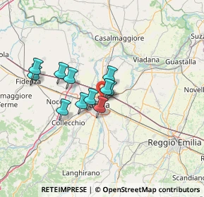 Mappa , 43122 Parma PR, Italia (10.11273)