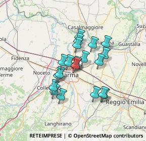Mappa , 43122 Parma PR, Italia (10.3885)