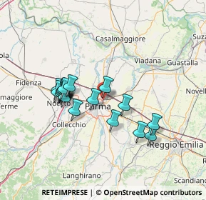 Mappa , 43122 Parma PR, Italia (12.38947)