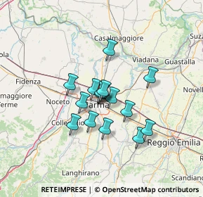 Mappa , 43122 Parma PR, Italia (9.24313)