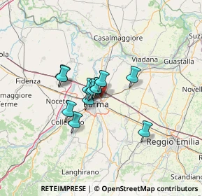 Mappa , 43122 Parma PR, Italia (8.32615)