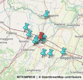 Mappa , 43122 Parma PR, Italia (9.87818)