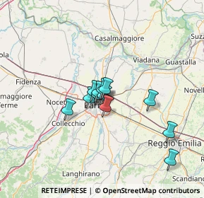 Mappa , 43122 Parma PR, Italia (8.83833)