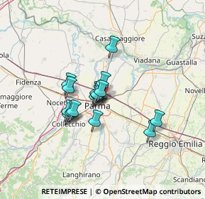 Mappa , 43122 Parma PR, Italia (9.54438)
