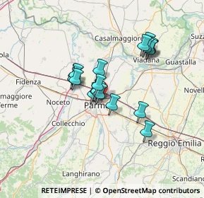Mappa , 43122 Parma PR, Italia (10.78368)