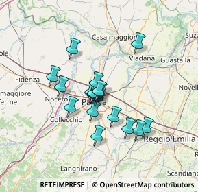 Mappa , 43122 Parma PR, Italia (9.92789)