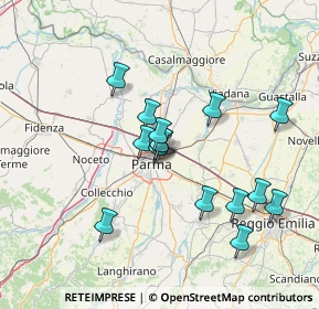 Mappa , 43122 Parma PR, Italia (12.91933)