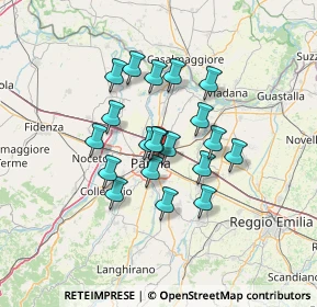 Mappa , 43122 Parma PR, Italia (10.461)