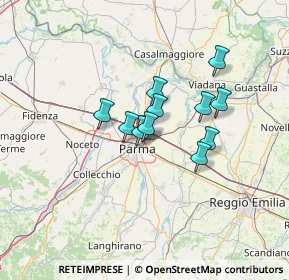 Mappa , 43122 Parma PR, Italia (9.43727)