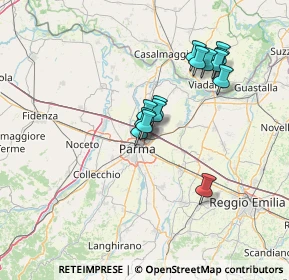 Mappa , 43122 Parma PR, Italia (11.62214)
