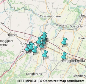Mappa , 43122 Parma PR, Italia (9.30786)