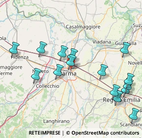 Mappa , 43122 Parma PR, Italia (18.48533)