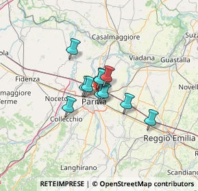 Mappa , 43122 Parma PR, Italia (7.17545)