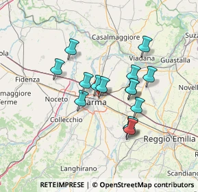 Mappa , 43122 Parma PR, Italia (11.33733)