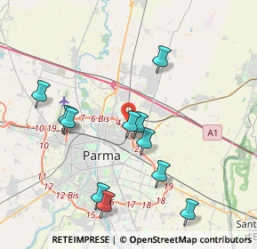 Mappa , 43122 Parma PR, Italia (4.02182)