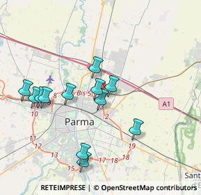 Mappa , 43122 Parma PR, Italia (3.63667)