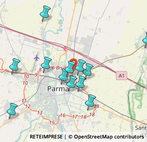 Mappa , 43122 Parma PR, Italia (4.575)