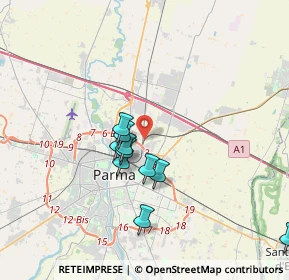 Mappa , 43122 Parma PR, Italia (3.58182)