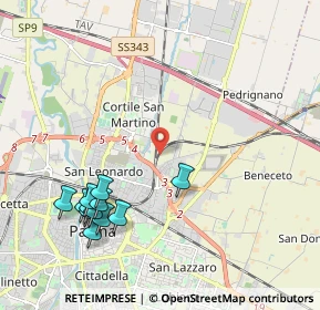 Mappa , 43122 Parma PR, Italia (2.39417)